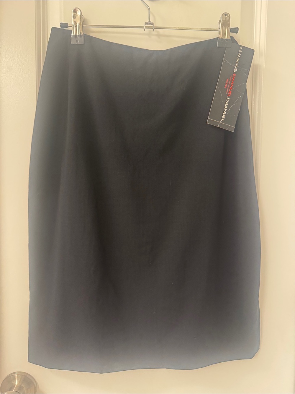 Emanuel Ungaro Black Pencil Skirt Size 6/40